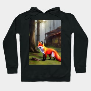 COUNTRY CABIN FOX Hoodie